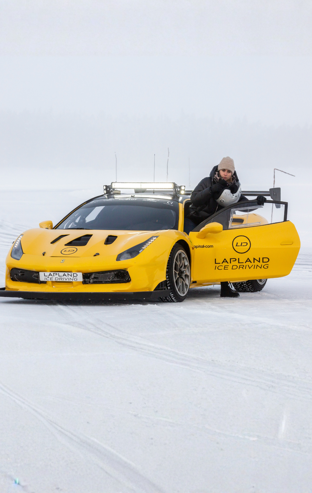 Sophia Flörsch sur glace